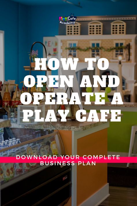 How to open a play cafe for kids. Step by step instructions for opening your small business for kids including a business plan download ready for use. Opening and running a small family business for children and scaling your business for success. Easy video tutorials for new business owners. Indoor playground inspiration. Play Cafe For Kids, Kids Play Centre, Indoor Playground Design, Indoor Play Places, Commercial Indoor Playground, Kids Indoor Play, Indoor Play Centre, Play Cafe, Indoor Playroom