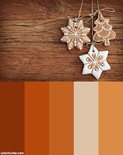 Gingerbread+Cookies+Color+Scheme Gingerbread Color Palette, Xmas Color, How To Make Gingerbread, Christmas Color Palette, Gingerbread Party, Color Plan, Paint Color Schemes, Color Palate, Elements Of Design