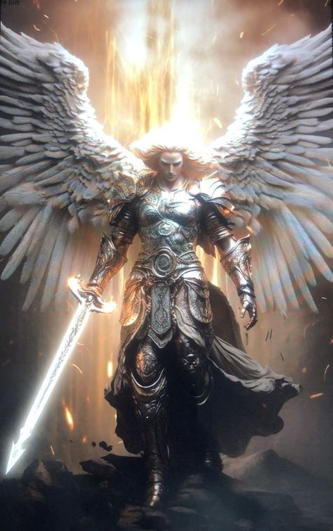 Guardian Angel Pictures, Male Angels, Face Swap, Battle Angel, Angel Artwork, Beautiful Angels Pictures, Angel Warrior, Ange Demon, Prophetic Art