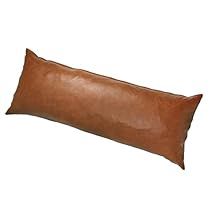 Leather Pillows On Bed, Leather Bolster Pillow, Leather Cushion Covers, Leather Throw Pillow, Farmhouse Sofa, Basement Furniture, Leather Throw Pillows, Boho Throw Pillows, Apartment Bedroom