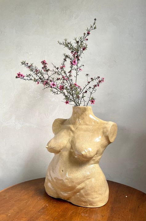 Ceramic Sculpture, Ceramic Bust, Clay Bust, Ceramic Art, Female Torso Sculpture, Life art sculpture, Body sculpture Body Parts Vase, Ceramic Female Torso, Body Figure Vase, Clay Female Torso, Figure Bowl Ceramic Clay, Plus Size Sculpture, Torso Clay Sculpture, Ceramic Sculptures & Statues, Ceramic Torso Sculpture