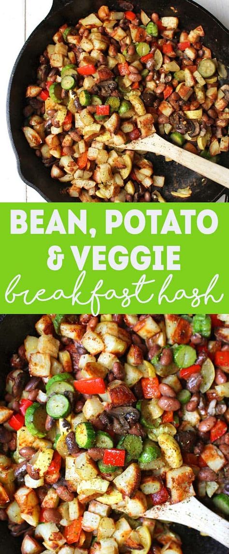 Burrito Vegan, Menu Sarapan Sehat, Veggie Breakfast, Vegan Breakfast Easy, Healthy Vegan Breakfast, Breakfast Hash, Vegetarian Breakfast, Idee Pasto Sano, Breakfast Recipe