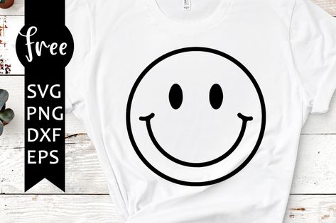 Smile Svg Free, Smiley Face Svg Free, Face Svg Free, Free Smiley Faces, Smiley Svg, Smiley Face Svg, Emoji Png, Disney Free, File Design