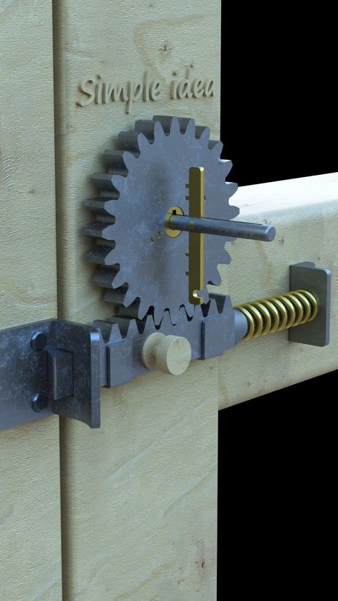 Simple idea | Automatic gate latch, lock, simple secret lock #Automatic #gate #latch, #lock, #simple #secret #lock #Automaticgate #gatelatch, #gatelock… | Instagram Gate Lock Ideas Metal, Diy Lock, Belt Grinder Plans, Mechanical Projects, Metal Doors Design, Steel Door Design, Gate Locks, Custom Gates, Metal Fabrication Tools