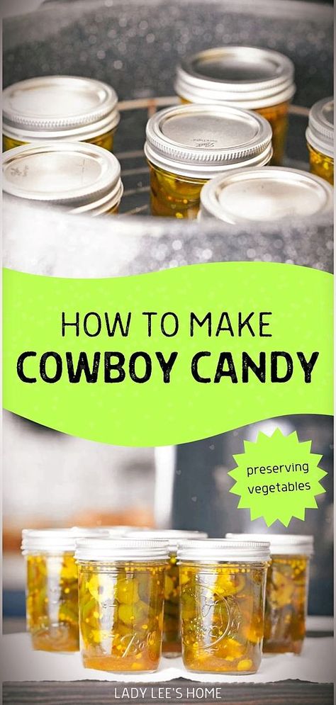 Broaden your culinary horizon with this pickling recipe for cowboy candy jalapenos. By preserving peppers, you can enjoy the delightful combination of sweet and spicy all year round. This guide will teach you the steps for creating jalapeno pickles that are perfect for topping off dishes or munching on as a snack. Canned Cowboy Candy, Easy Cowboy Candy, Cowboy Candy Jalapenos, Jalapeno Pickles, Cowboy Candy Recipe, Preserving Peppers, Canning Peppers, Preserving Vegetables, Cowboy Candy