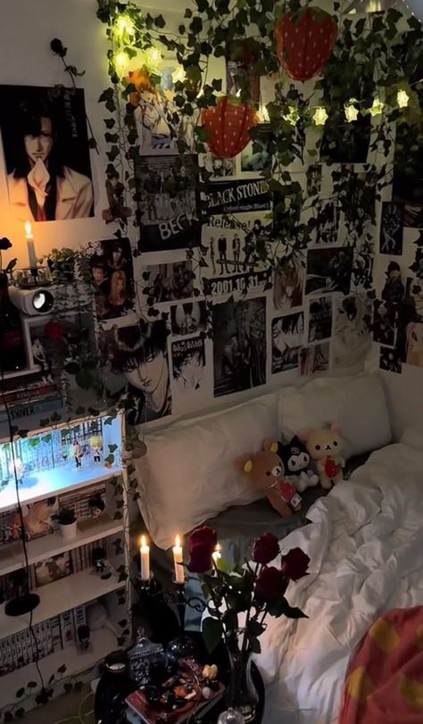 Grunge Room Ideas, Grunge Bedroom, Diy Room Decor For Teens, Chill Room, Room Redesign, Grunge Room, Pretty Bedroom, Cute Bedroom Decor, Mia 3