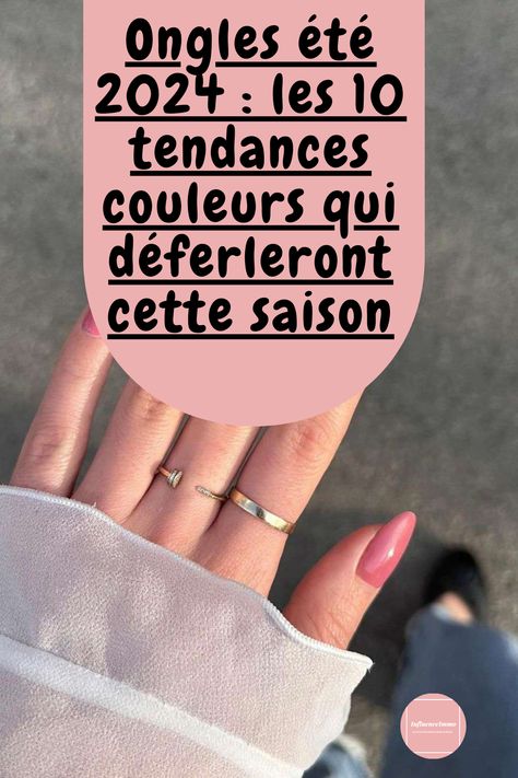 Ongles été 2024 : les 10 tendances couleurs qui déferleront cette saison Nous vous disons quelles couleurs de manucure seront les plus populaires cette saison Printemps/Été 2024. Continuez à lire ! Avec l’arrivée de la saison Printemps/Été, le monde de la mode se remplit de tons vibrants et frais, et les ongles ne font pas exception. En 2024, les tendances couleurs des ongles promettent de donner une touche joyeuse à vos mains (et à votre look). Nail 2024, Spring Nail, Beach Nails, French Manicure, French Nails, White Nails, How To Do Nails, Spring Nails, Summer Nails