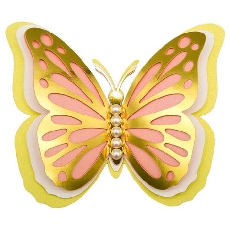 Diy Butterfly Decorations, 3d Butterfly Wall Art, Butterfly 3d, Butterfly Cake Topper, Butterfly Decal, Birthday Cake Topper Printable, Diy Butterfly, 3d Wall Decor, Peppa Pig Birthday