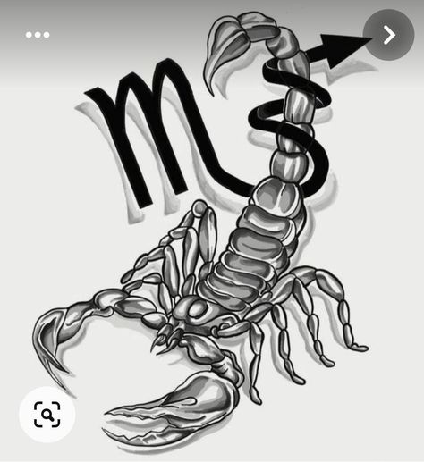 Scorpion Back Tattoo, Scorpio Tattoo Ideas, Pilot Tattoo, Scorpio Zodiac Tattoos, Horoscope Tattoos, M Tattoos, Hand Tattoos For Girls, Scorpio Tattoo, Wicked Tattoos