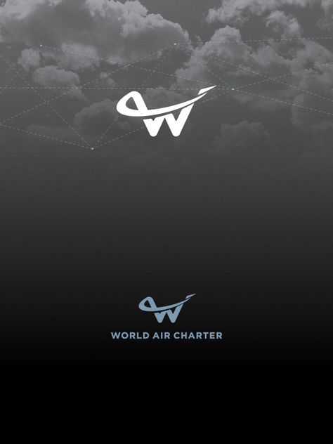 World Air Charter Logo | #corporate #branding #creative #logo #personalized #identity #design #corporatedesign Logo Voyage, Inspiration Logo Design, Clever Logo, Logo Luxury, Travel Logo, Up North, Corporate Branding, Logo Mark, Logo Branding Identity