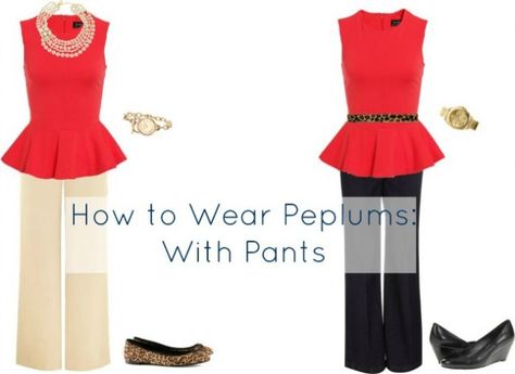 Search for "peplum" - Wardrobe Oxygen How To Style Peplum Tops, Peplum Pants, Build Your Own Wardrobe, Wardrobe Oxygen, Theatrical Romantic, Peplum Tops, Blog Ideas, Grown Women, Simply Delicious