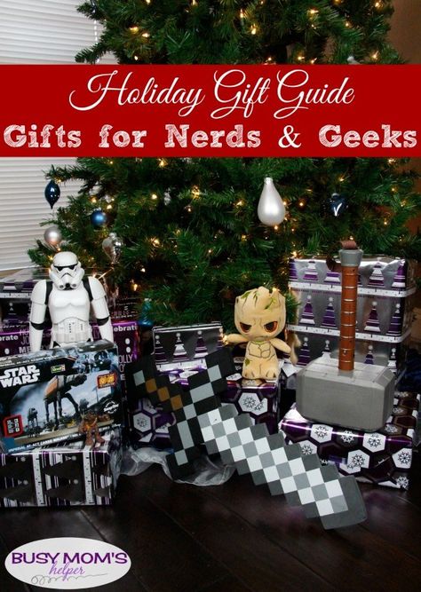 Holiday Gift Guide: Gifts for Nerds & Geeks / Whether Star Wars or Star Trek, Marvel or DC, Dr. Who, Harry Potter or any other incredible brands, here's a great list of perfect gifts for my fellow nerds & geeks! #holidaygiftguide #gifts #starwars #startrek #drwho #marvel #dc #superhero #harrypotter #giftideas #nerdgifts #geekgifts Harry Potter Dr, Gifts For Nerds, Marvel Or Dc, Dating Etiquette, Geek Gifts For Him, Raffle Basket, Raffle Baskets, Band Nerd, Nerdy Gifts