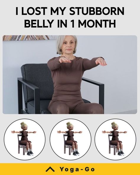 Start training! ✔️ | training, chair | Chair yoga for seniors 💥 unlock the potential! | By Yoga-Go: Yoga For Weight Loss Chair Yoga For Flat Belly, Chair Fitness, Yoga Go, Arm Chair Yoga For Seniors, 30 Day Chair Yoga For Seniors, Free Chair Yoga For Seniors, Chair Yoga Free, Sofa Yoga For Seniors Free, Couch Yoga For Seniors Free