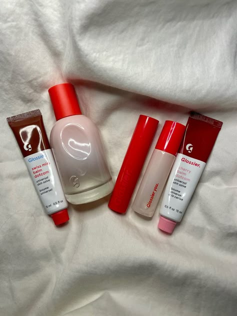 Birthday Cake Cherry, Berry Birthday Cake, Clean Girl Aesthetic Makeup, Wishlist Idea, Glossier Aesthetic, Glossier Balm, Glossier Girl, Berry Birthday, Glossier Balm Dotcom