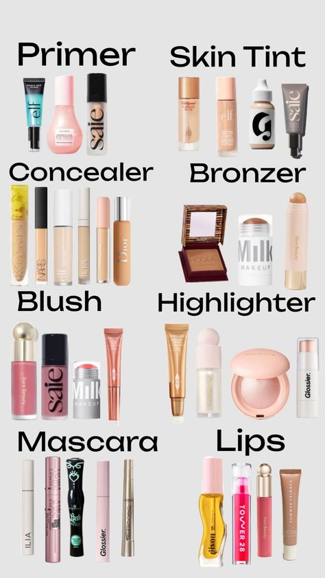 Best Face Makeup Products, First Time Makeup User Tips, Makeup This Or That, Viral Makeup Products, Summer Makeup Products, Sephora Must Haves, Natural Makeup Products, Glowup Tips, Skin Care And Makeup