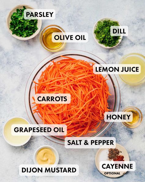 Easy Raw Carrot Salad - Evergreen Kitchen Raw Carrot Recipes, Raw Carrot Salad For Hormones, Carrot Salad For Hormones, Raw Carrot Salad, Evergreen Kitchen, Healthy Era, Holistic Nutrition Recipes, Pro Metabolic, Creamy Garlic Pasta