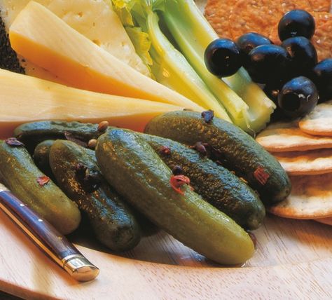 Canning Sweet Gherkin Pickles, Sweet Gherkins Pickles Recipes, Refrigerator Sweet Gherkin Pickle Recipe, Sweet Baby Gerkin Pickles, Gherkins Pickles Recipes, Gherkin Recipe, Gherkins Recipe, Sweet Gherkin Pickle Recipe, Gherkins Pickles