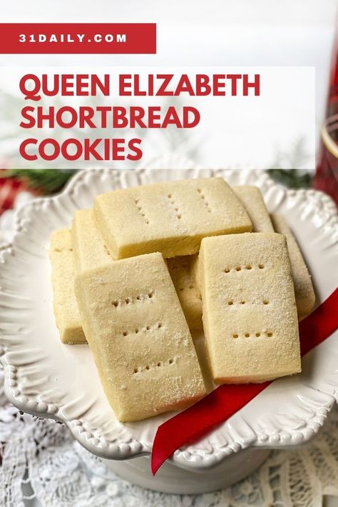 Buckingham Palace Shortbread Cookies are a recipe from Royal pastry chef John Higgins that’s perfect for the Christmas cookies tray or for afternoon tea. Tea Biscuit Cookies, Eat Some More Biscuit Recipe, British Shortbread Cookies, Royal Recipes British, Buckingham Palace Recipes, English Tea Cookies, Best Cookies Ever Recipe, English Shortbread Cookies, Tea Cookie Recipes