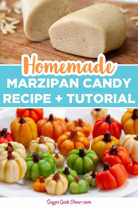 Marzipan Recipes Baking, Marzapane Recipe, Marzipan Recipe Desserts, Diy Marzipan, Marzipan Ideas, Marzipan Cake Decoration, Marzipan Desserts, Christmas Marzipan, Marzipan Decoration