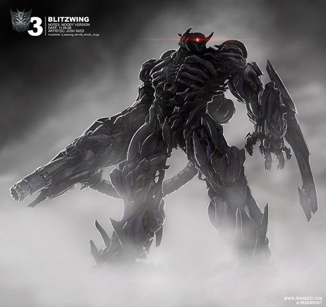 Transformers: Dark of the Moon Concept Art by Josh Nizzi Transformers Blitzwing, Moon Concept Art, Transformers Shockwave, Transformers Concept Art, Shockwave Transformers, Transformers Concept, Transformers Dark Of The Moon, Alita Battle Angel Manga, Transformers Art Design