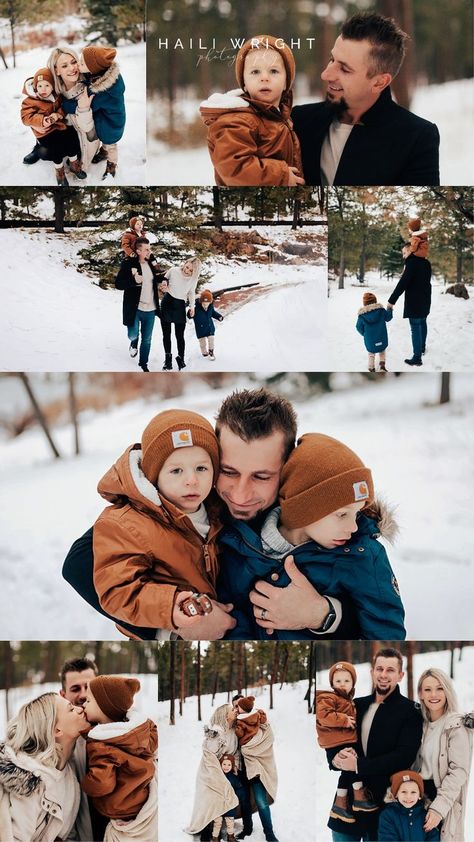 Snow Family Pictures, Dress For Family Photos, Winter Family Photoshoot, Winter Family Pictures, Family Holiday Pictures, Winter Family Photos, Snow Photoshoot, Seance Photo, Winter Photoshoot