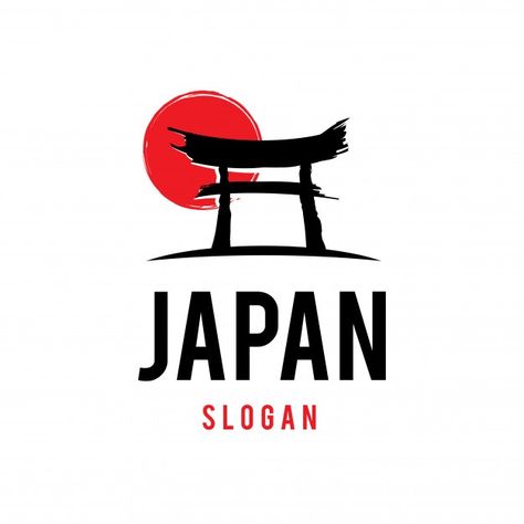 Logos, Japanese Graphic Design, Sasebo Japan, Logo Design Japanese, Japan Icon, Japan Logo, Japanese Logo, Traditional Japanese Art, Shirt Design Inspiration