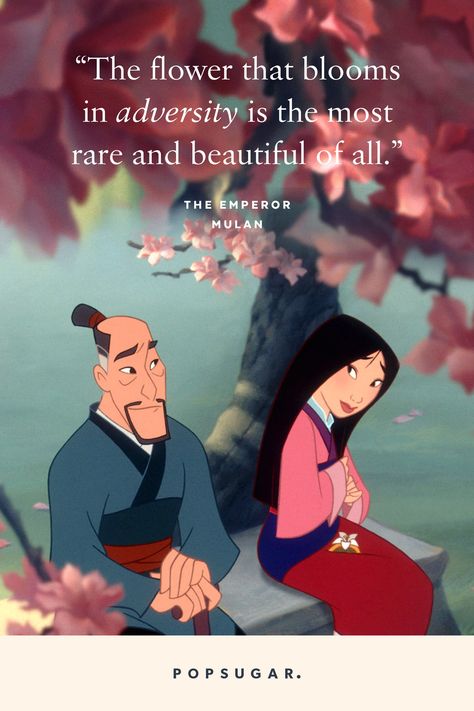 Image Disney, Fictional Characters, Quotes, Mulan, Cherry Blossom, Blossom, Cherry, Family Guy