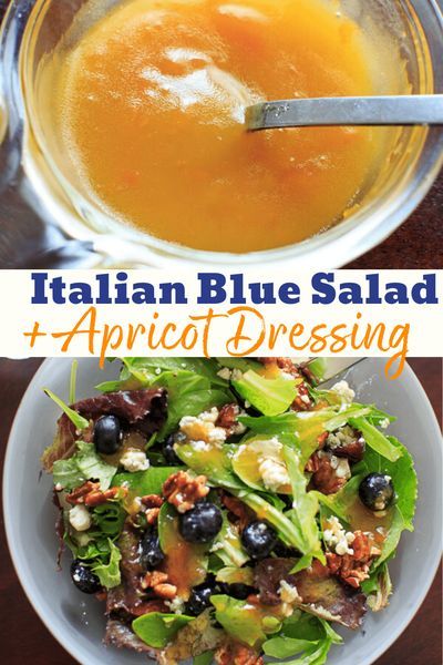 Apricot Dressing, Honey Pecans, Honey Roasted Pecans, Blue Salad, Salad Vegetarian, Fresh Summer Salad, Italian Blue, Salad Mixed Greens, Csa Recipes