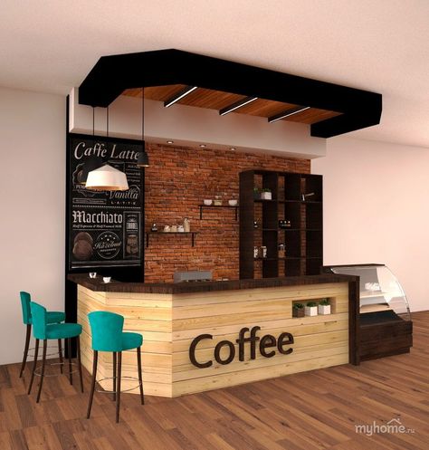 Low-cost ideas to Start a Coffee Bar ideas - Four different strategies to start a small coffee business | Learn how to start a small coffee shop.  #coffeeshopideas #coffeeshopideasrustic #coffeeshopideasbusiness #coffeeshopideasdesign #coffeeshopideascozy Small Bars For Home, Lounge Interior, Coffee Lounge, Coffee Bar Ideas, Small Coffee Shop, Diy Coffee Bar, Coffee Bar Design, Coffee Shop Interior Design, Home Bar Design