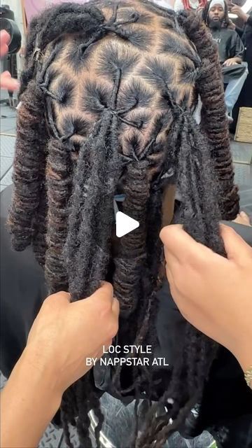 NappStar ATL on Instagram: "Long locs can also get short styles ✨📍Atlanta Book your appointment now www.NappStar.com #locs #locsatlanta" Mohawk Locs Men, Long Locs Hairstyles Men, Men Loc Styles Long, Men’s Hairstyle Locs, Dreads Styles Men, Locs Hairstyles For Men Medium, Loc Styles For Men Long, Loc Styles For Men Short, Barrell Twist Loc Styles