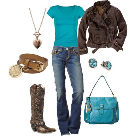 "Rock n' Ride" Girls Fall Fashion, Country Outfits, Clothes And Accessories, Jeans Boyfriend, Looks Style, Look Chic, Country Girls, Cute Casual Outfits, Look Fashion