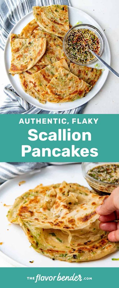 Scallion Pancake Recipe, Colombian Cuisine, Scallion Pancakes, Scandinavian Food, Spanish Tapas, Fool Proof Recipes, Reduce Food Waste, Food App, Non Stick Pan