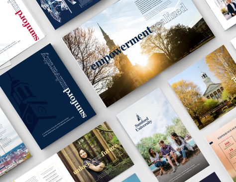 College Marketing Campaign, College Advertisement, University Ads, College Branding, University Branding, Education Branding, Higher Education Design, University Brochures, Hospitality Marketing