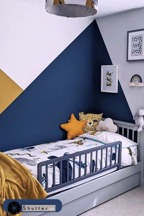 New Bedroom Ideas, Boys Room Colors, Boys Bedroom Colors, Boys Room Blue, Boy Room Paint, Boys Bedroom Paint, Toddler Boy Room Decor, Boys Bedroom Makeover, Boy Bedroom Design