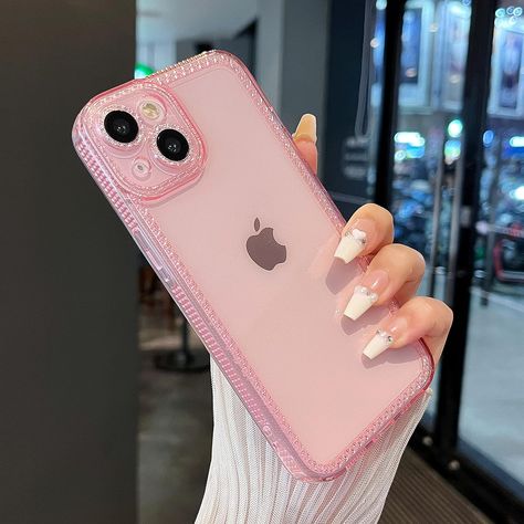 Clean Phone, Girly Phone Cases, Iphone Obsession, Pink Iphone Cases, Pretty Iphone Cases, Pretty Phone Cases, Pink Cases, Pink Sparkly, Pink Phone Cases