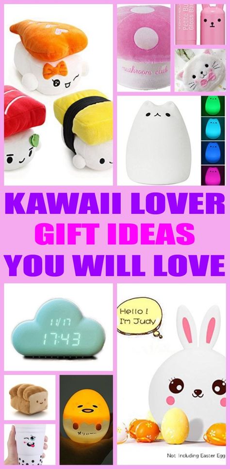 Top Kawaii Gifts! Insanely Cute Kawaii Gift ideas for friends, kids, adults, girls and boys. Cute and awesome products for those that love Kawaii things. From squishy toys to room decor and more this Kawaii gift guide has unique and fun gift ideas! Kawaii Gift Ideas, Kawaii Collection, Squishy Toys, Wedding Anniversary Presents, Kawaii Things, Kawaii Diy, Special Friends, Cute Ideas, Diy Gift Ideas