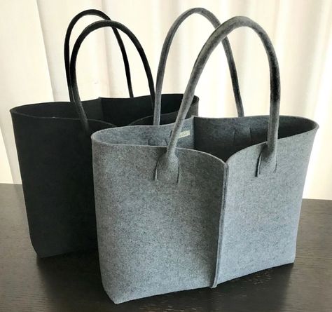 Felt bag Model 1 – BelgianFusion Couture, Felted Handbags Tutorials, Wool Tote Bag, Felt Products, Handbag Tutorial, Felt Tote Bag, Felt Bags, Wool Tote, Diy Sewing Gifts