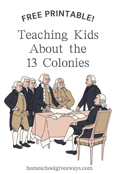 kids history Us History Homeschool, Third Grade History, Nature Based Preschool, The 13 Colonies, Brain Workout, Ambleside Online, History Lessons For Kids, Early American History, American History Homeschool