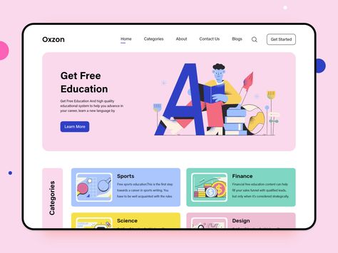 Web Design Quotes, 포�트폴리오 레이아웃, Best Website Design, Web Platform, Platform Design, Webdesign Inspiration, Free Education, Ui Design Inspiration, Web Layout Design