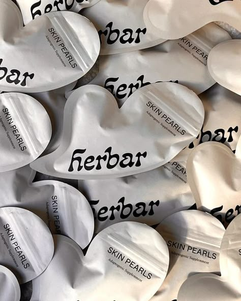 Herbar on Instagram: "POV: hundreds of Skin Pearls are being shipped to our pre-order cuties! ✨ Each refill bag contains one month's worth of pearls for you to look your best AND feel your best every. damn. day. 100% recyclable material 'cause since we are in the business of beauty, we have a responsibility to offset and minimize our environmental impact. Take two Skin Pearls daily with your liquid of choice, with or without food, ideally in the morning so their Adaptogenic and Fungi superpow Pearl Packaging, Refillable Packaging, Makeup Package, Luxury Branding Design, Beauty Art Drawings, Packaging Designs, Take Two, Bag Packaging, Look Your Best