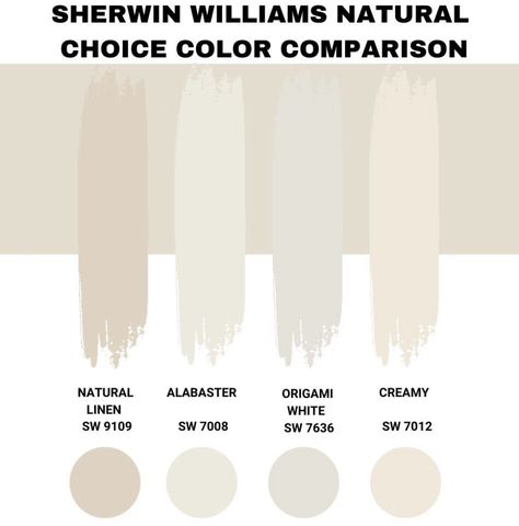 Sherwin-Williams Natural Choice Color Comparisons Sherwin Williams Natural Choice, Natural Choice Sherwin Williams, Tan Paint Colors, Tan Paint, Beige Paint, Paint Color Inspiration, Off White Paints, Neutral Paint Colors, Favorite Paint Colors