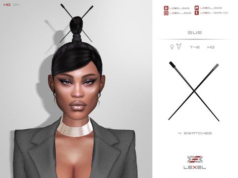 Sims 4 Chopstick Hair, The Sims 4 Accessories, Chopstick Hair, Sims 4 Mods Clothes, Sims Community, My Sims, Electronic Art, Awesome Bedrooms, The Sims Resource