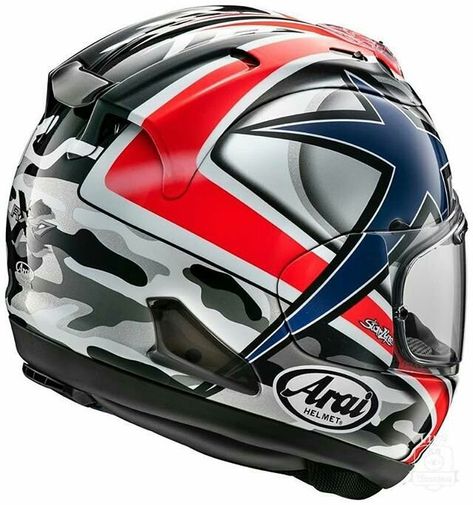 Arai Helmets, Laguna Seca, Full Face Motorcycle Helmets, Four Tops, Racing Helmets, Full Face Helmets, Helmet Design, Motorcycle Helmet, Head Shapes