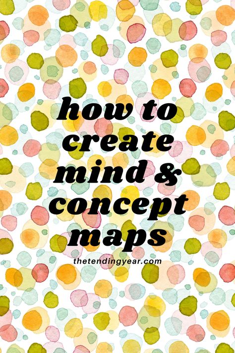 Are you a visual learner? Struggling to make a plan for your writing project? Trying to figure out which choice to make? Mind maps and concept maps can help you out! This blog post is a step-by-step how-to guide and includes helpful examples.  #mindmap #conceptmap #amwriting #gradschool #phd #dissertation #planning #outline #writingtip #howto #productivity #intention #awareness #writer #novel #creative #thetendingyear Dissertation Planning, Phd Dissertation, Concept Maps, Visual Learner, Mind Maps, Concept Map, Doctorate, Visual Learners, Writing Project