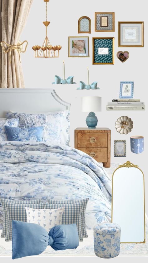 Loveshackfancy room decor, Loveshackfancy pottery barn, coastal granddaughter, coastal aesthetic, dorm decor, 2024 dorm decor, college dorm aesthetic, sorority dorm decor, blue aesthetic Loveshackfancy Room, Pottery Barn Coastal, College Dorm Aesthetic, Sorority Room, Dorm Decor College, Dorm Aesthetic, Blue Dorm, Teen Room Designs, Coastal Bedroom Decorating