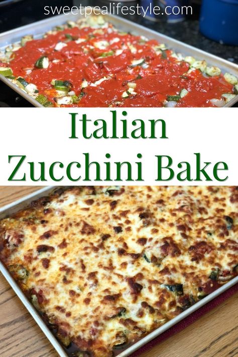 Easy Dinner Side Dishes, Dinner Side Dish Recipes, Easy Dinner Sides, Busy Weeknight Meals, Italian Zucchini, Tartiflette Recipe, Zucchini Bake, Dinner Side, Dinner Side Dishes