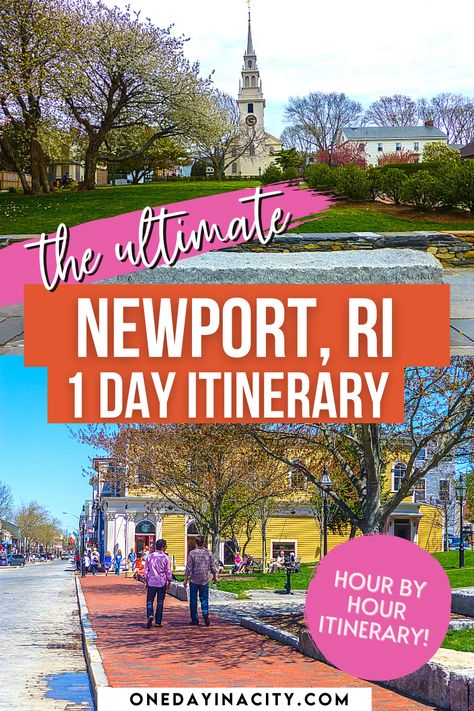 The Ultimate Newport, RI 1-Day Itinerary: Hour by Hour Itinerary! One Day In Newport Rhode Island, Best Restaurants In Newport Rhode Island, Where To Eat In Newport Rhode Island, Cliffwalk Newport Rhode Island, Rhode Island Day Trips, Rhode Island Bucket List, Naragansette Ri, Newport Rhode Island Outfits September, What To Do In Newport Rhode Island