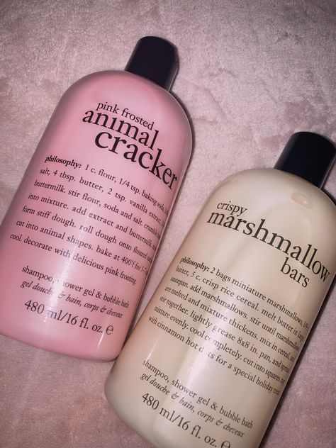 Pink Frosted Animal Cracker Philosophy, How To Smell Like Birthday Cake, Pink Frosted Animal Cracker, Philosophy Products, Animal Cracker, Vanilla Birthday Cake, Shower Skin Care, Body Washes, Smell Goods