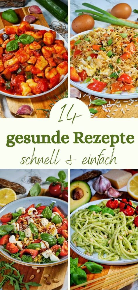 Entdecke gesunde Rezepte, die schnell und einfach zubereitet sind. Du bist auf der Suche nach einem gesunden Mittagessen oder Abendessen? Dann findest du hier sicher ein schnelles und einfaches Rezept nach deinem Geschmack! Alle Rezepte findest du auf meinem Blog. Healthy Recipes, Low Carb Recipes, Pasta, Healthy Dinner Recipes, Meal Prep, Health Care, Yummy Meals, Healthy Dinner, Low Carb