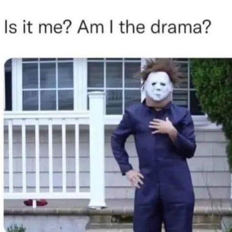 Memes Halloween, Fall Humor, Horror Movies Funny, Halloween Memes, Scary Movie Characters, The Boogeyman, Funny Horror, Movie Memes, Horror Movie Art